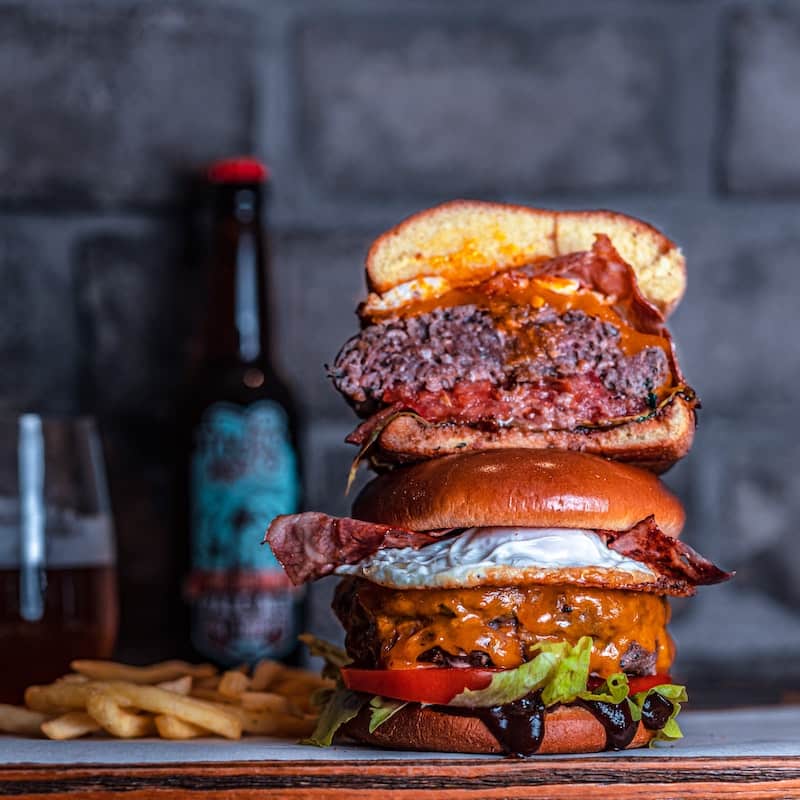 Foto de uma refeição deliciosa